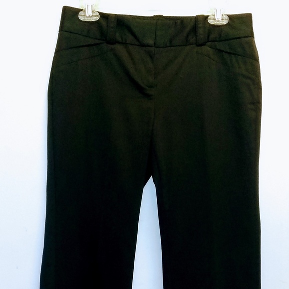 White House/Black Market Black Pant Size 4 Long - Picture 8 of 8